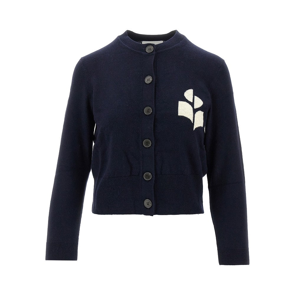 Cardigan 'Newton' in cotone e lana