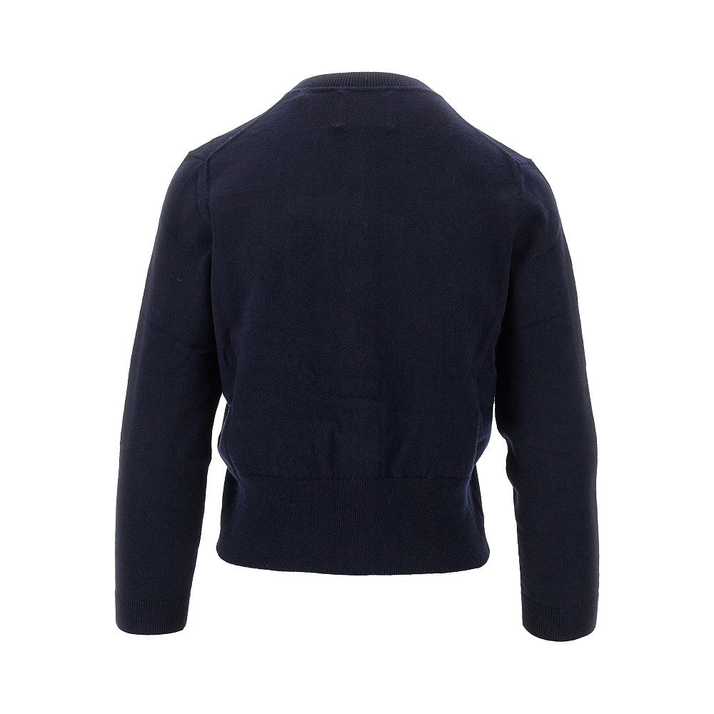 Cardigan 'Newton' in cotone e lana