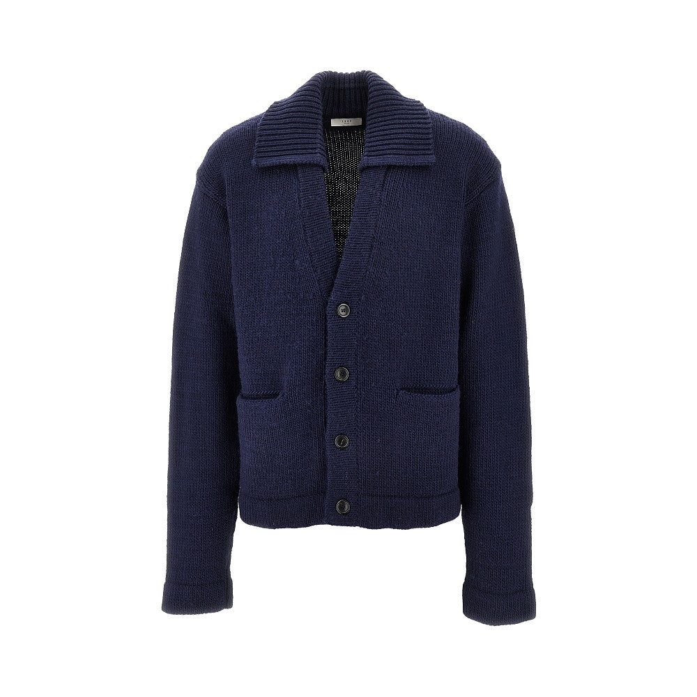 Cardigan in maglia di lana