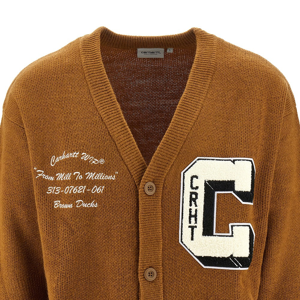 'Brown Ducks' cardigan