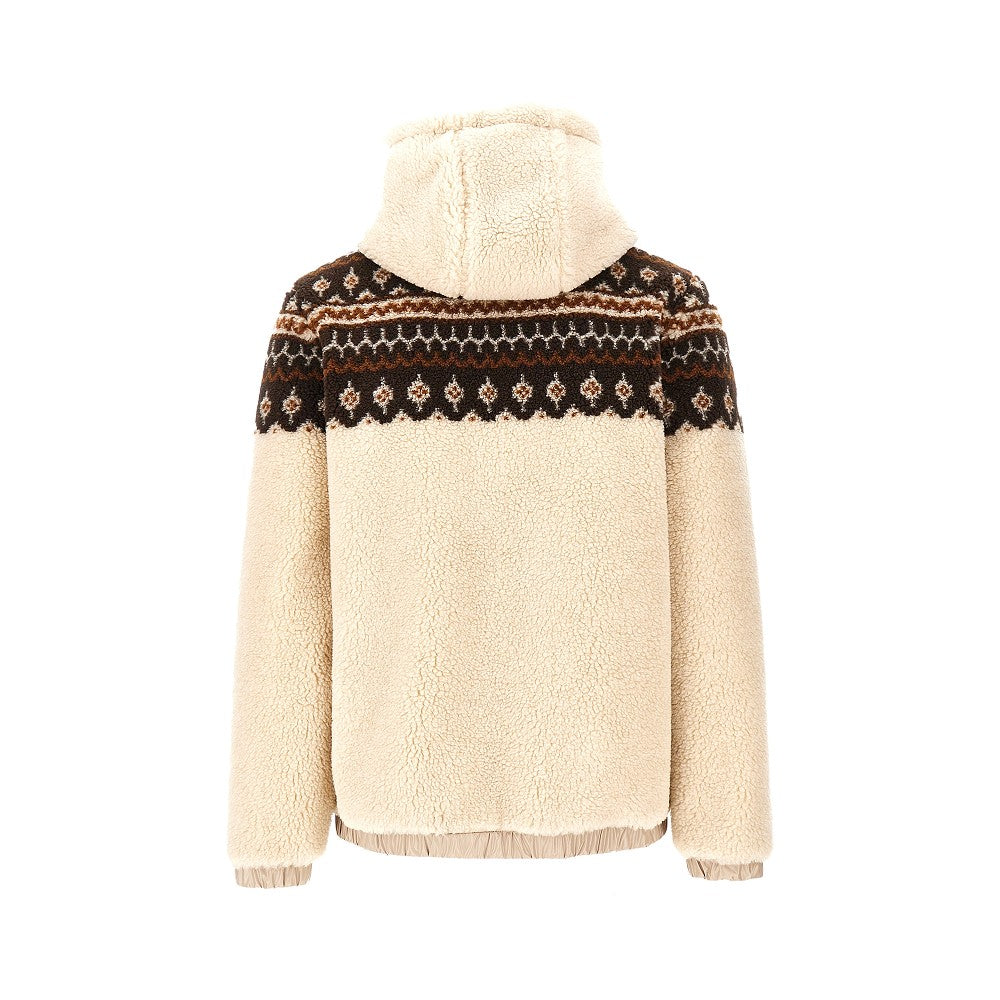 Teddy full-zip hoodie