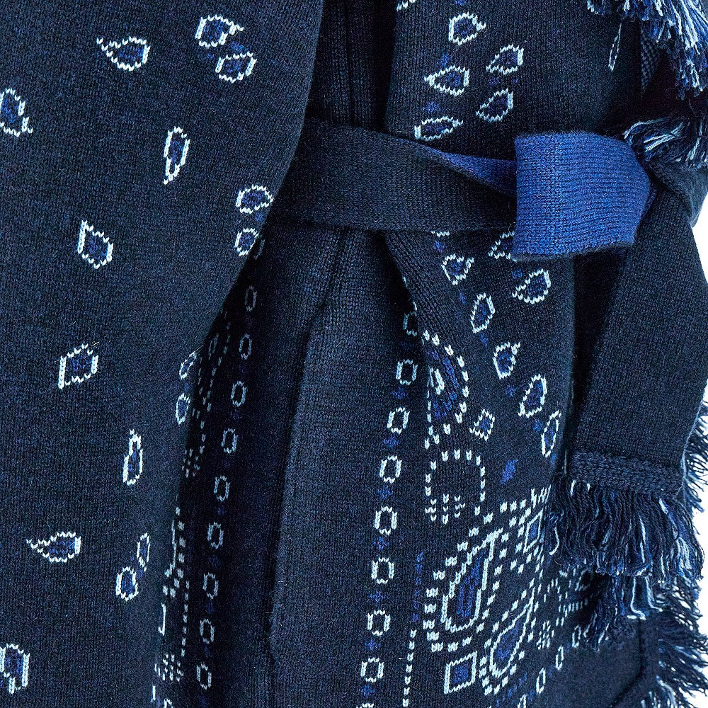 'Bandana' cashmere cardigan