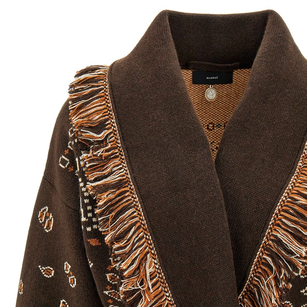 Cardigan in cachemire 'Bandana'