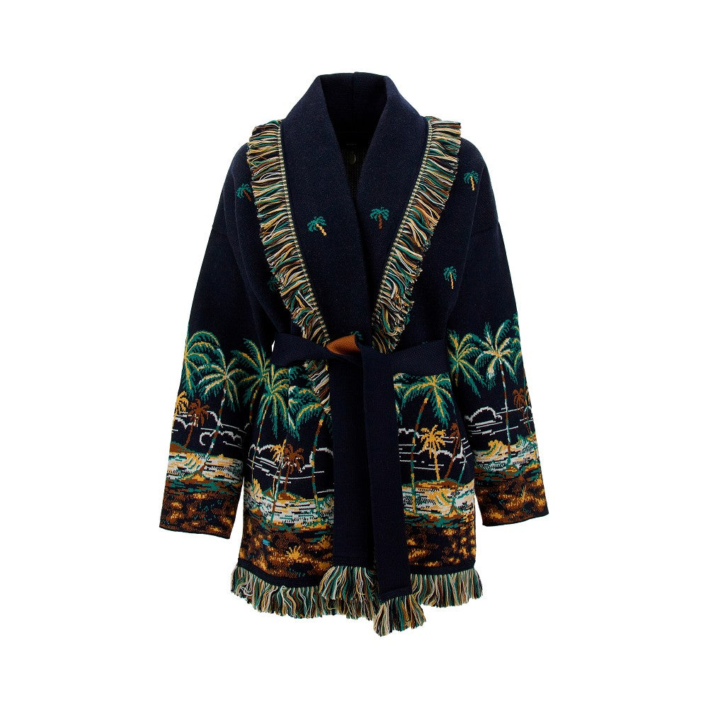 'The Tale Of A Hawaiian' wool cardigan