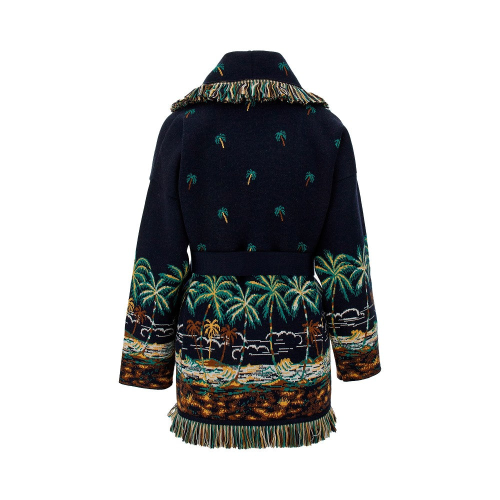 'The Tale Of A Hawaiian' wool cardigan