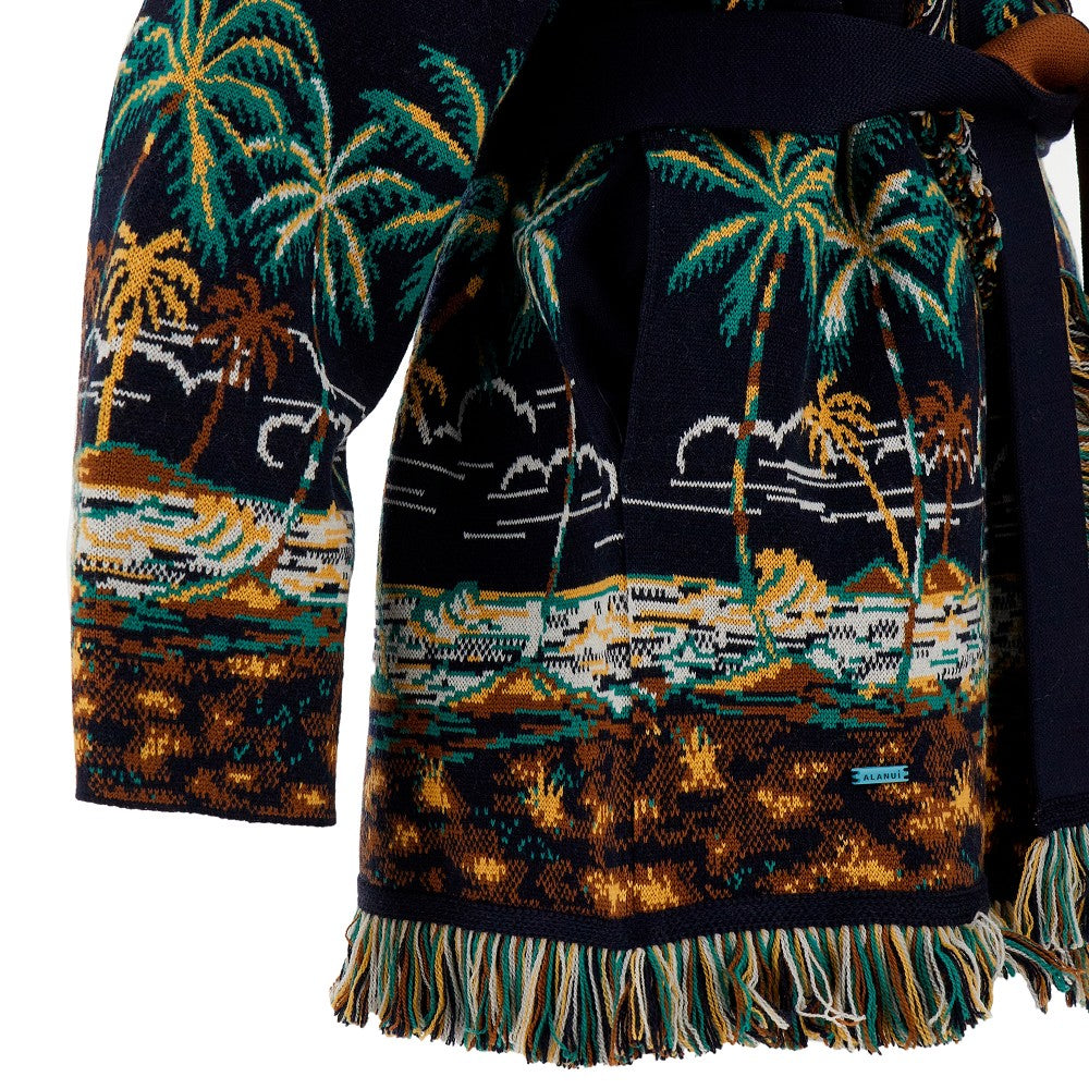 'The Tale Of A Hawaiian' wool cardigan