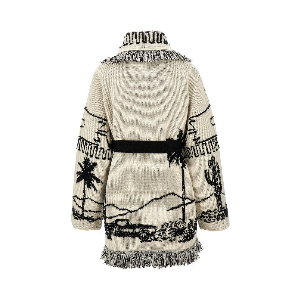 Cardigan in misto cachemire 'The Desert Road'