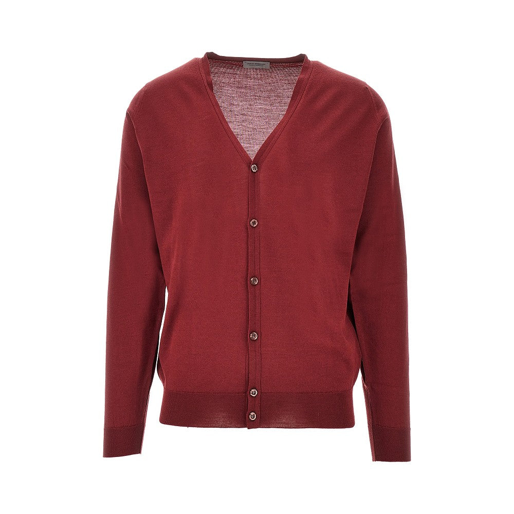 Cardigan 'Petworth' in lana Merino