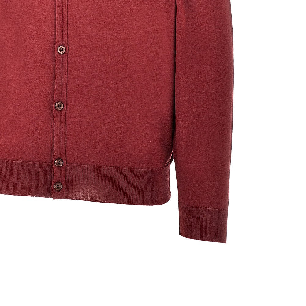 Cardigan 'Petworth' in lana Merino