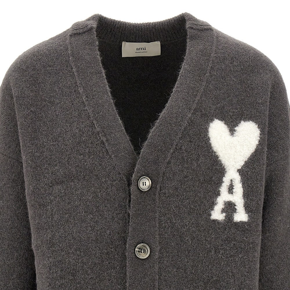 Cardigan 'Ami de Coeur' in misto alpaca