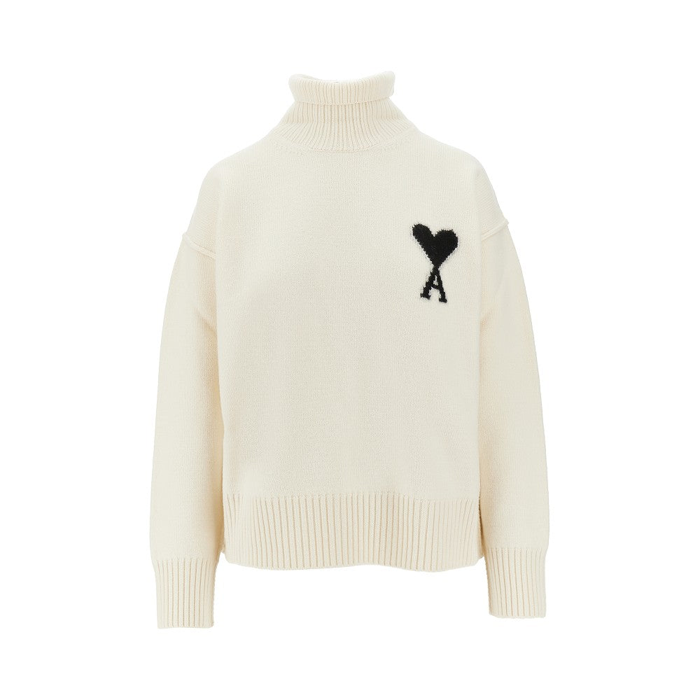 'Ami de Coeur' turtleneck sweater