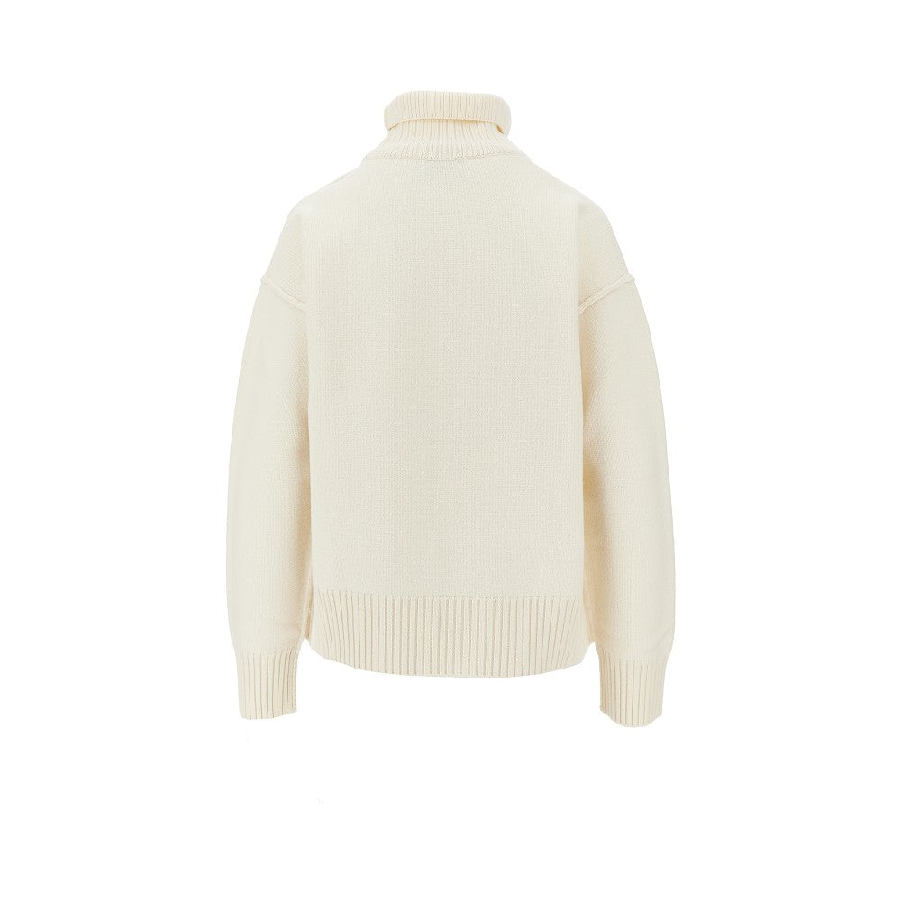 'Ami de Coeur' turtleneck sweater