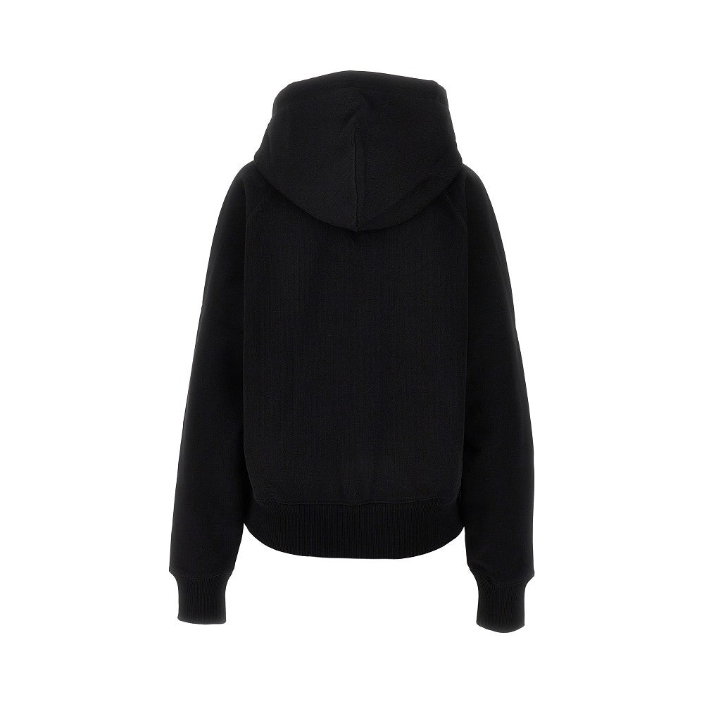 Terry 'Ami de Coeur' patch hoodie