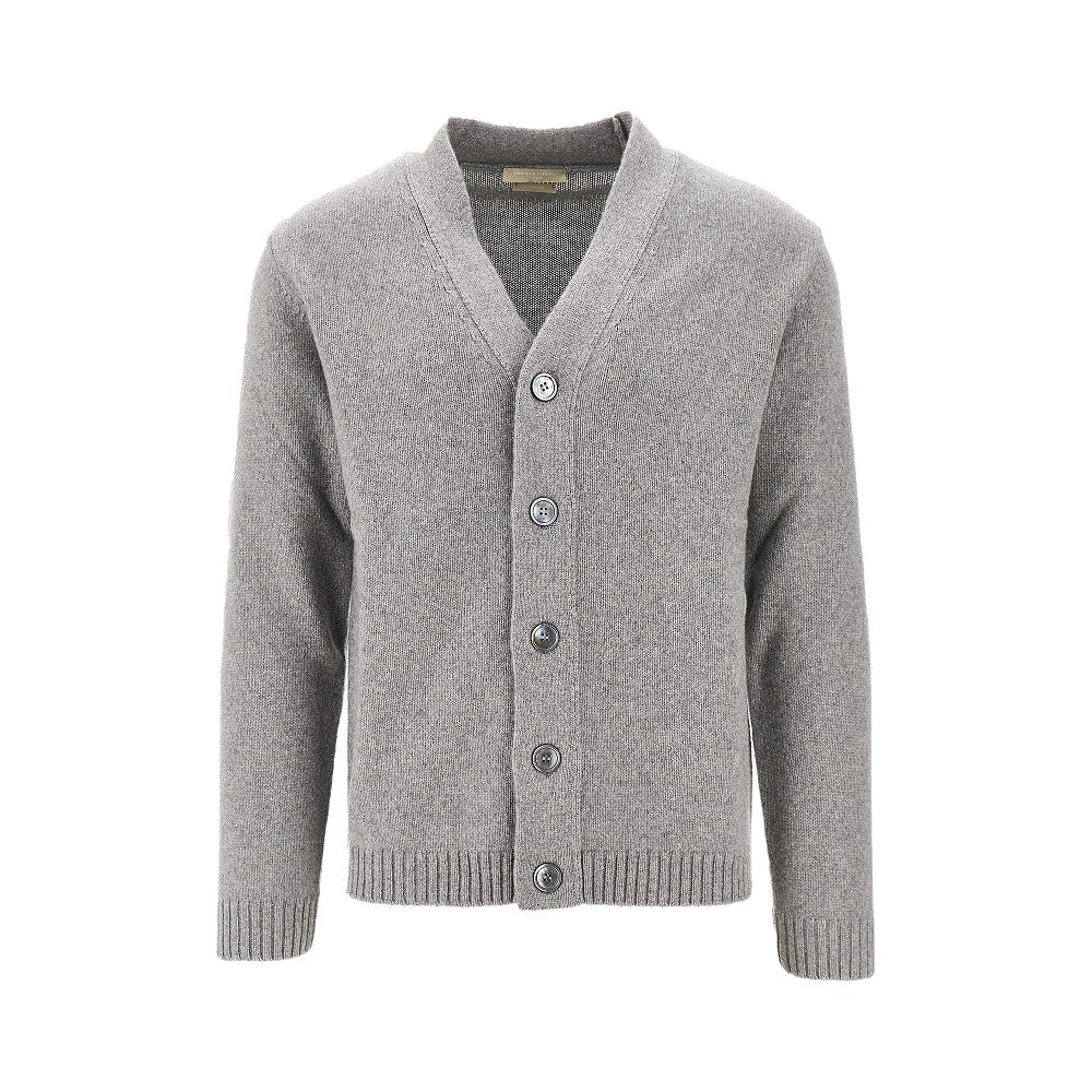 Upcycled cashmere cardigan