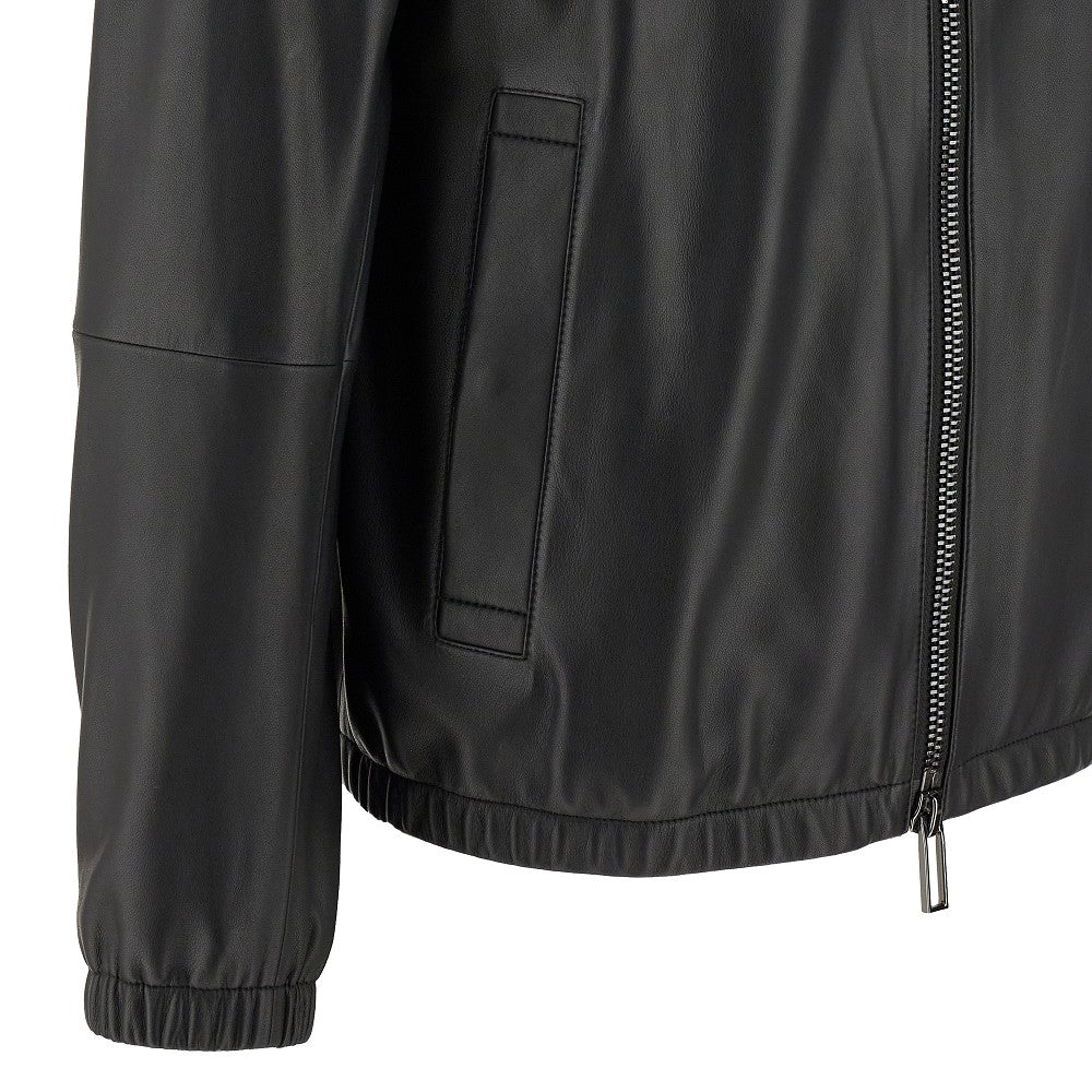 Blouson full-zip in nappa