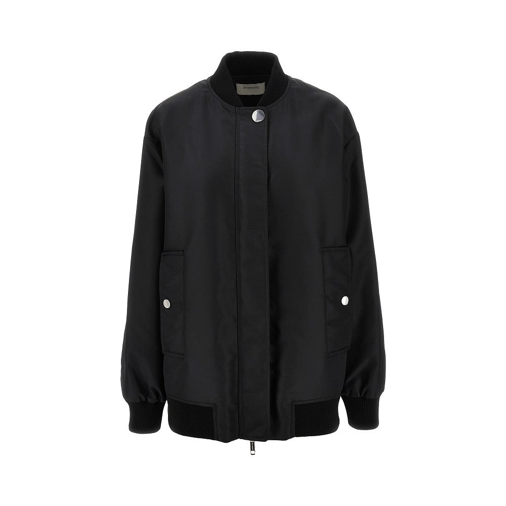 Bomber oversize in nylon imbottito