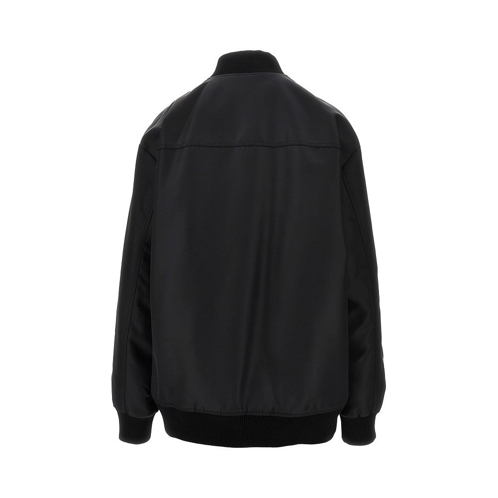 Bomber oversize in nylon imbottito