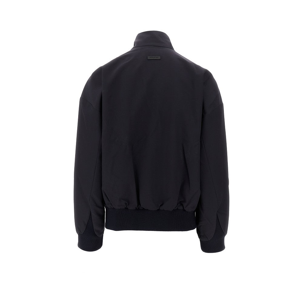 Track jacket in lana