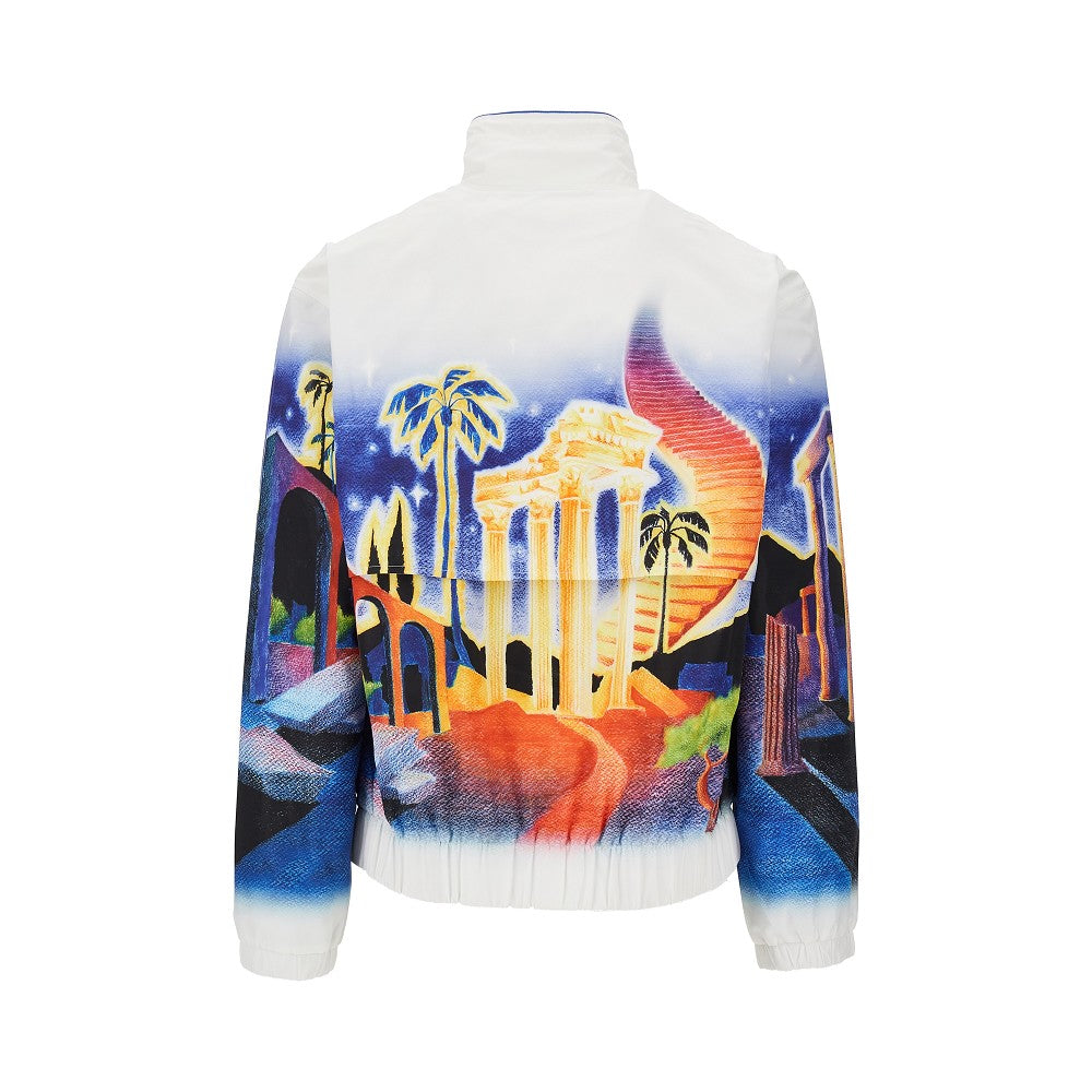 'Midnight Acropolis' windbreaker jacket