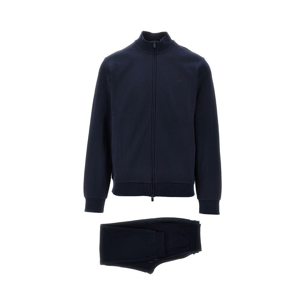 Cotton-blend leisurewear set