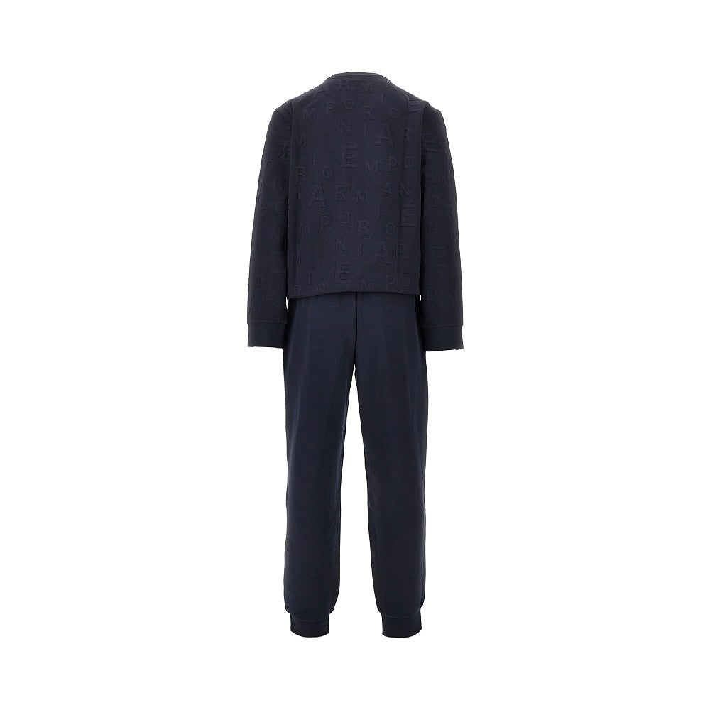 Cotton-blend loungewear set