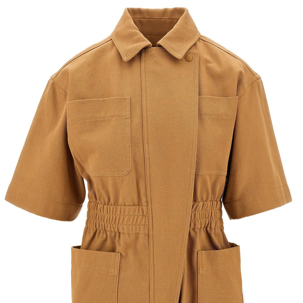 Jumpsuit workwear corta in drill