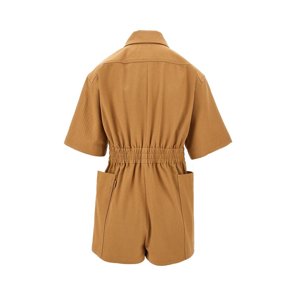 Jumpsuit workwear corta in drill