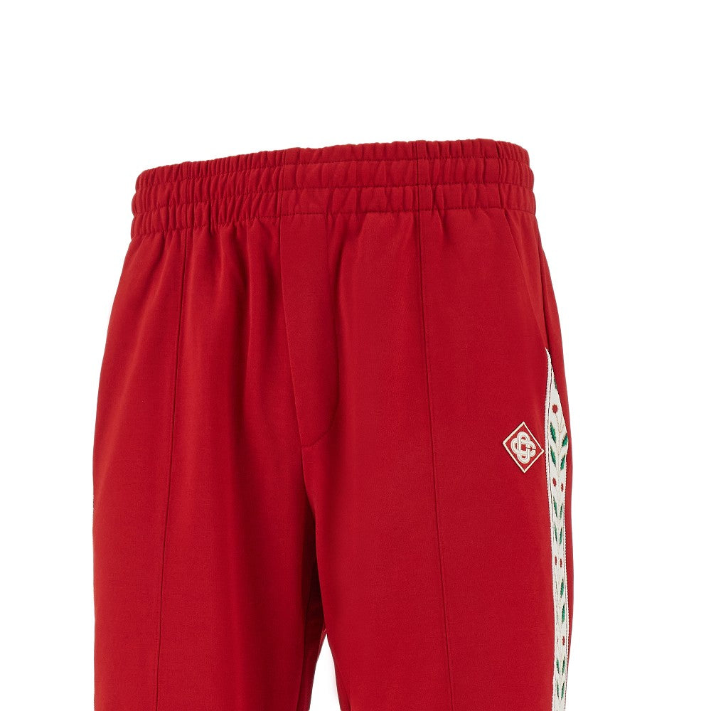 Laurel knitted bands track pants