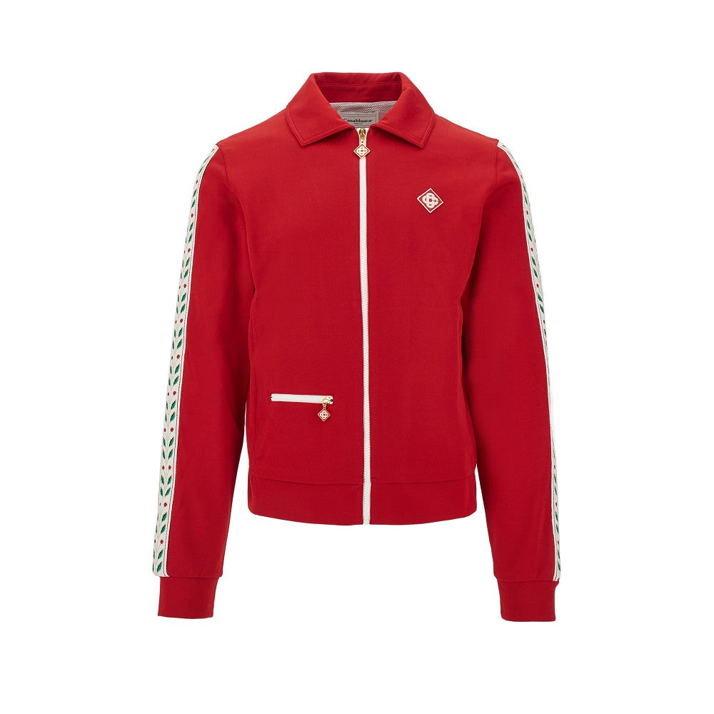 Laurel bands track jacket