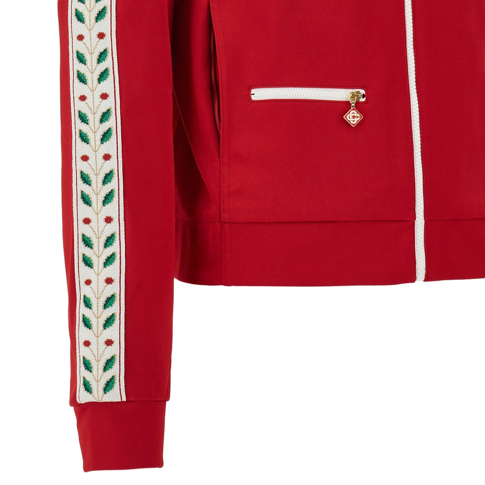 Laurel bands track jacket