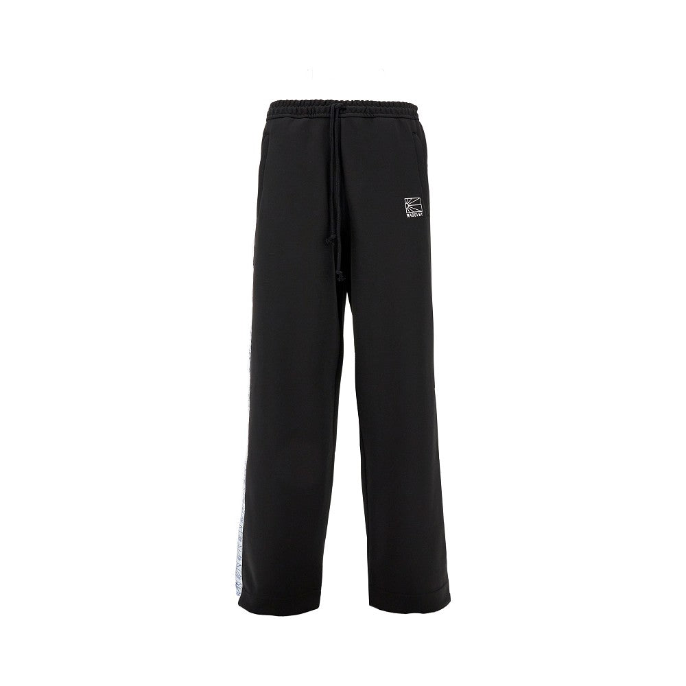 Techno jersey track pants