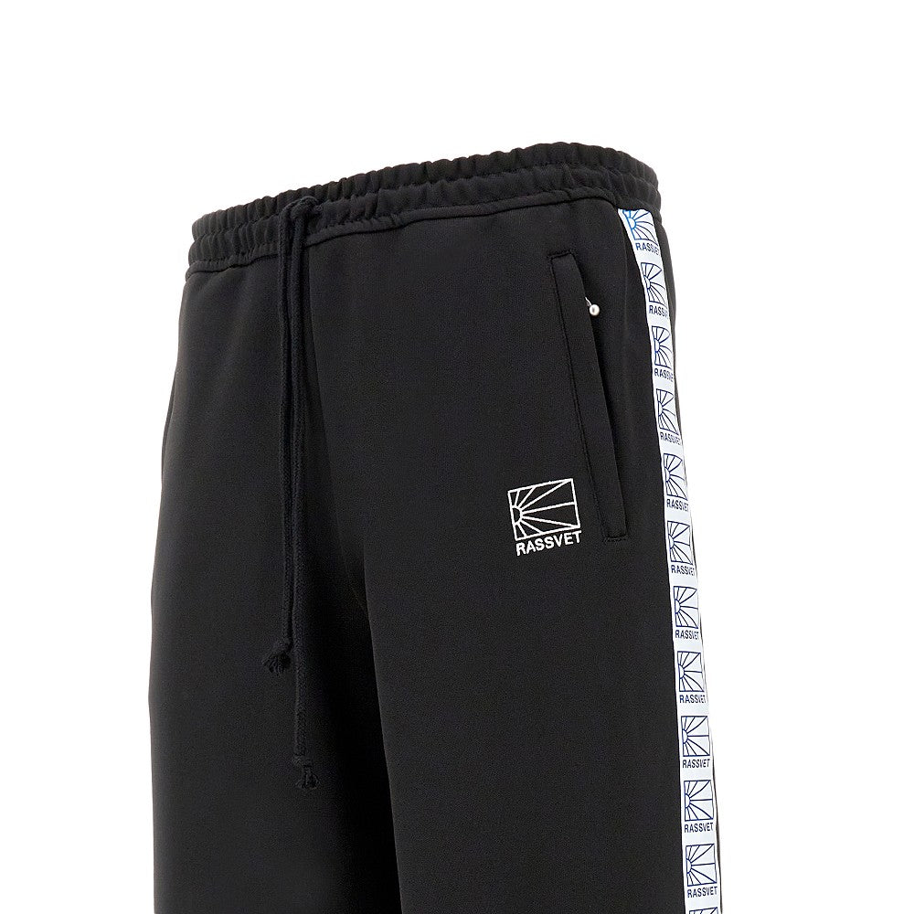 Techno jersey track pants