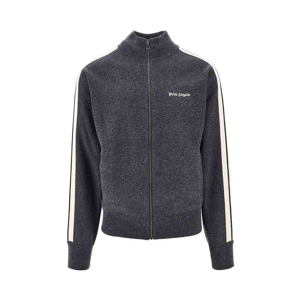 Track jacket in maglia