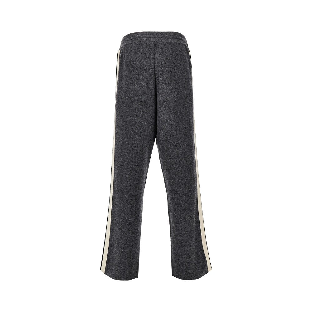 Knitted track pants