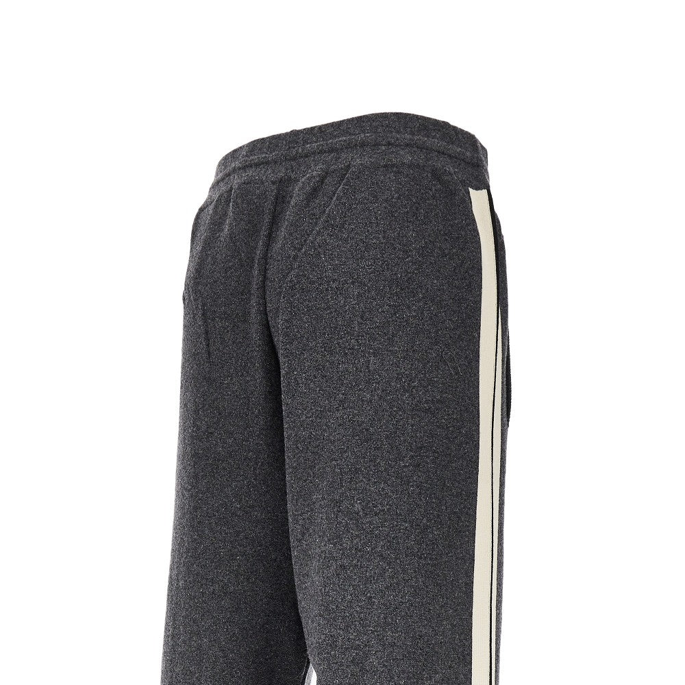 Knitted track pants