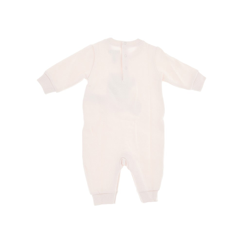Tutina in felpa con stampa Polo Bear