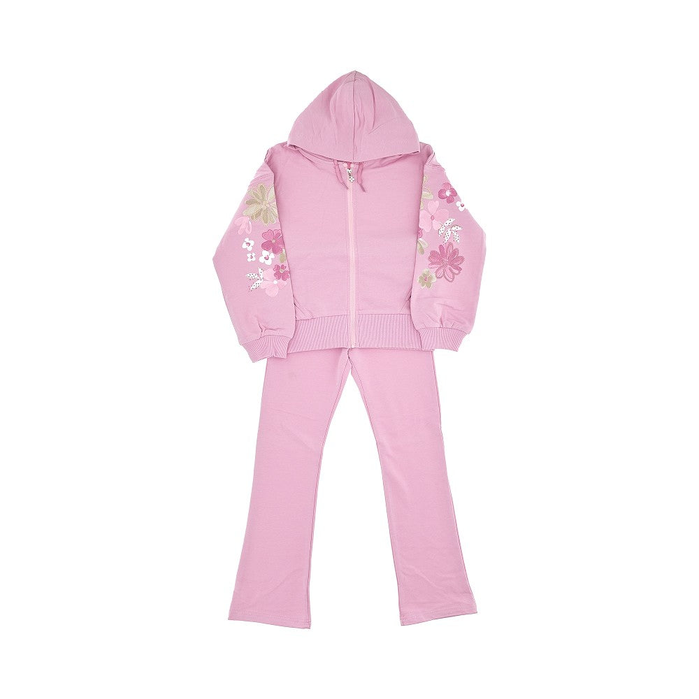 Cotton-blend two-piece tracksuit