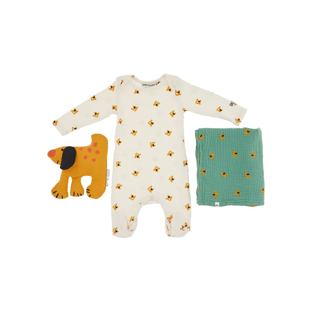 'Fairy Dog' three-piece newborn gift set