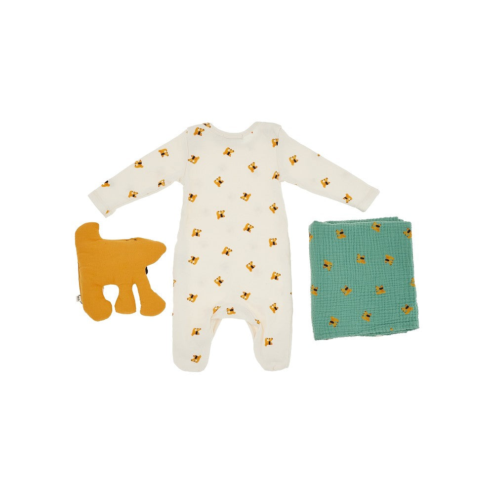 'Fairy Dog' three-piece newborn gift set