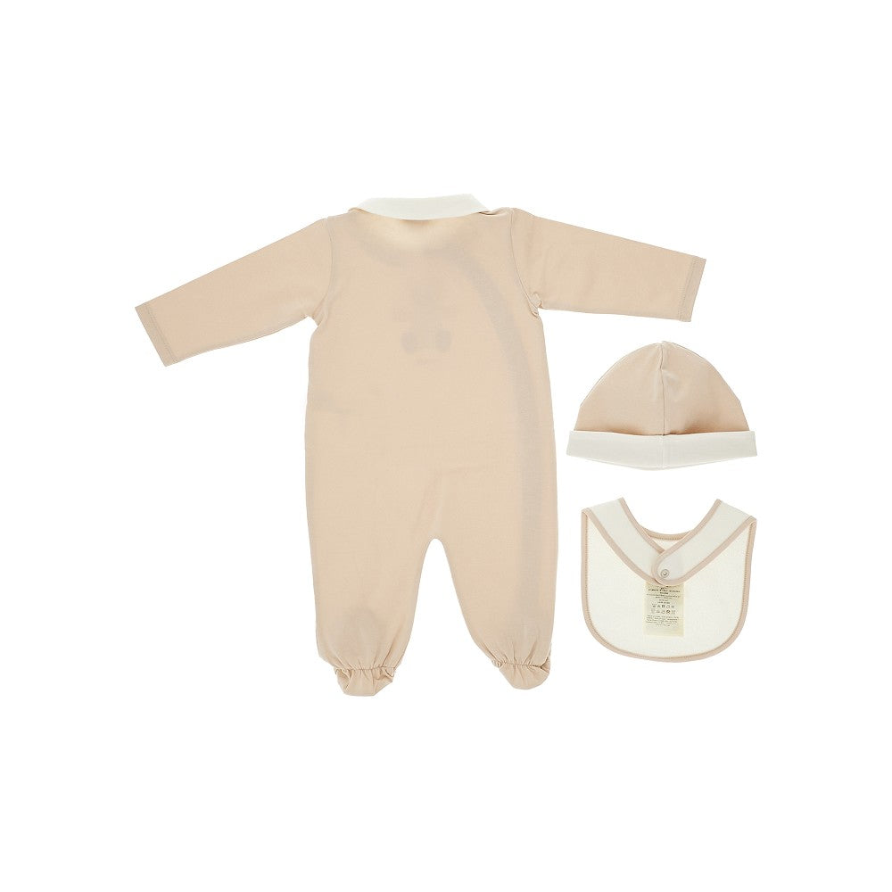 Completino tre pezzi in jersey di cotone