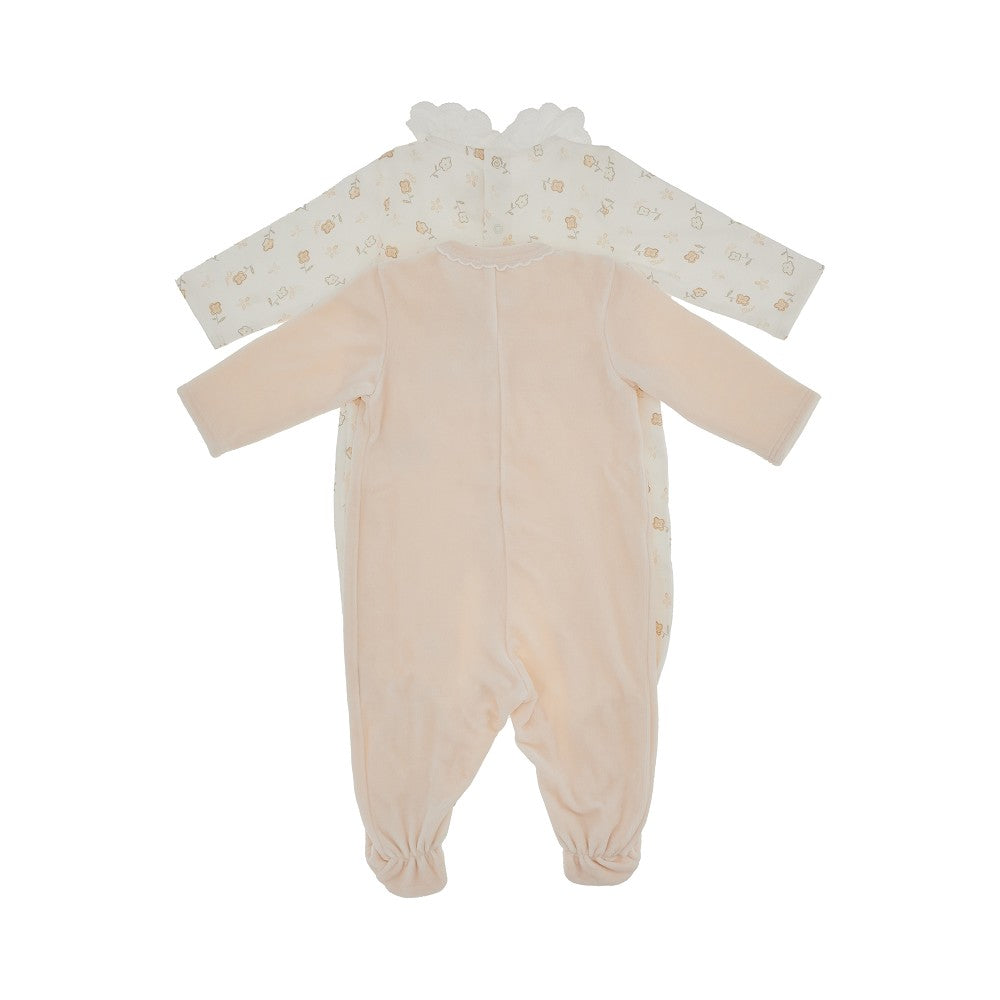 Set regalo due pezzi per neonata