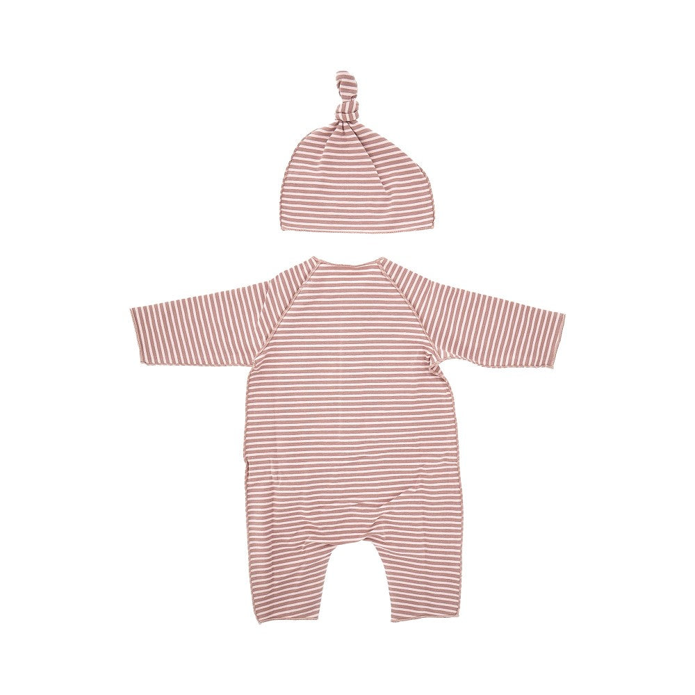 Tutina in jersey con cappellino