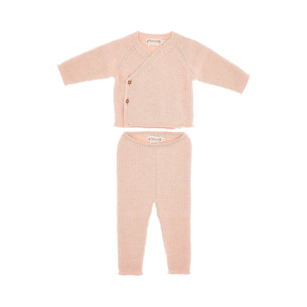 Set due pezzi in maglia