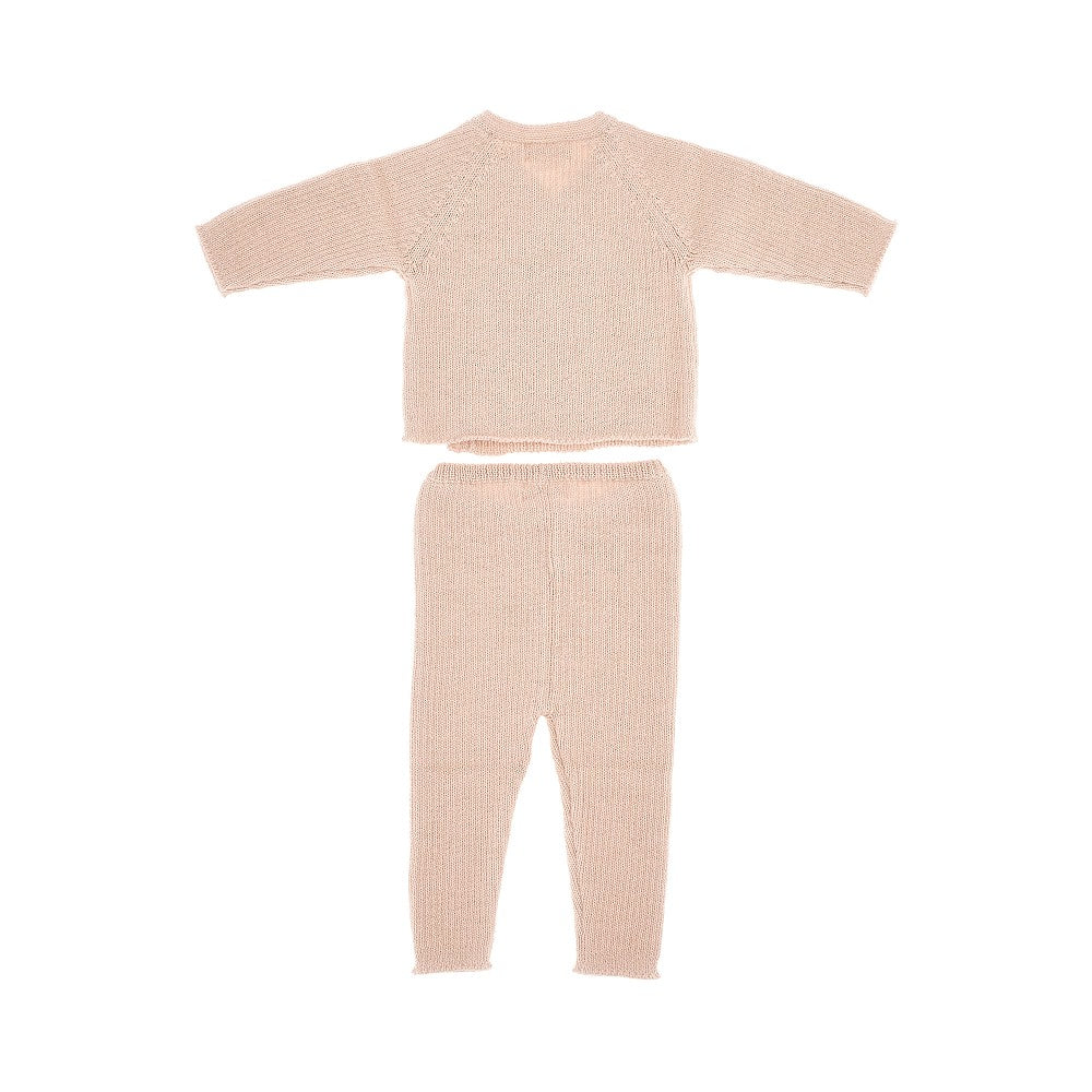 Set due pezzi in maglia