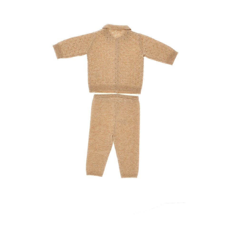 Two-piece set in cashmere