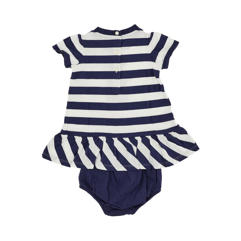 Mini abito stampa Polo Bear