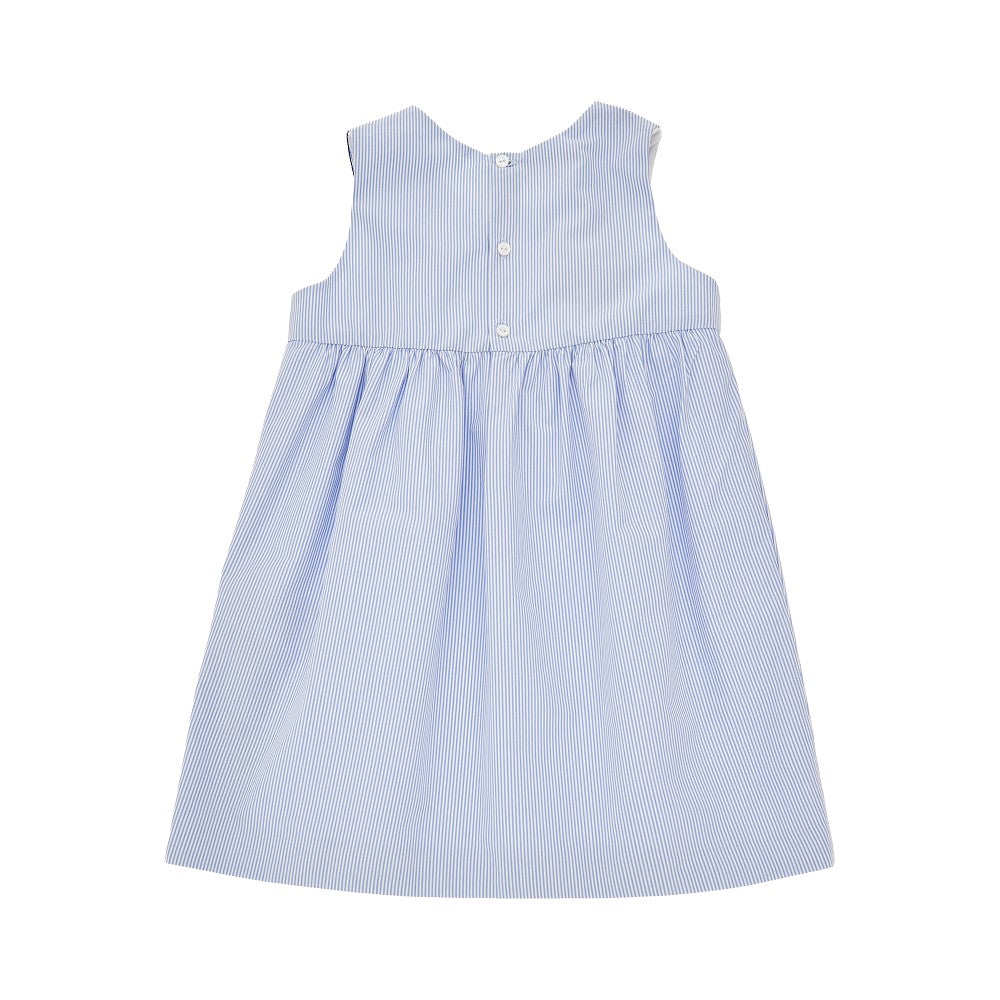 Abitino in cotone Oxford a righe