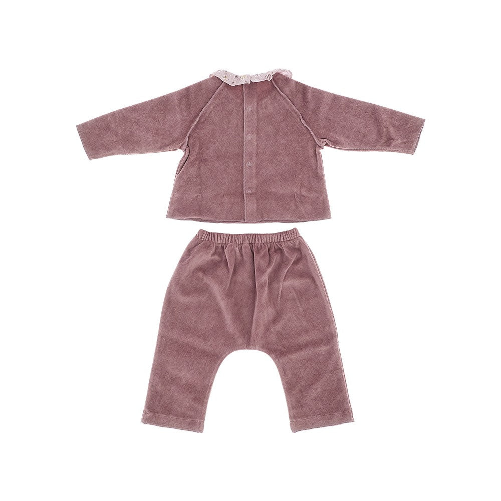 Chenille two-piece set