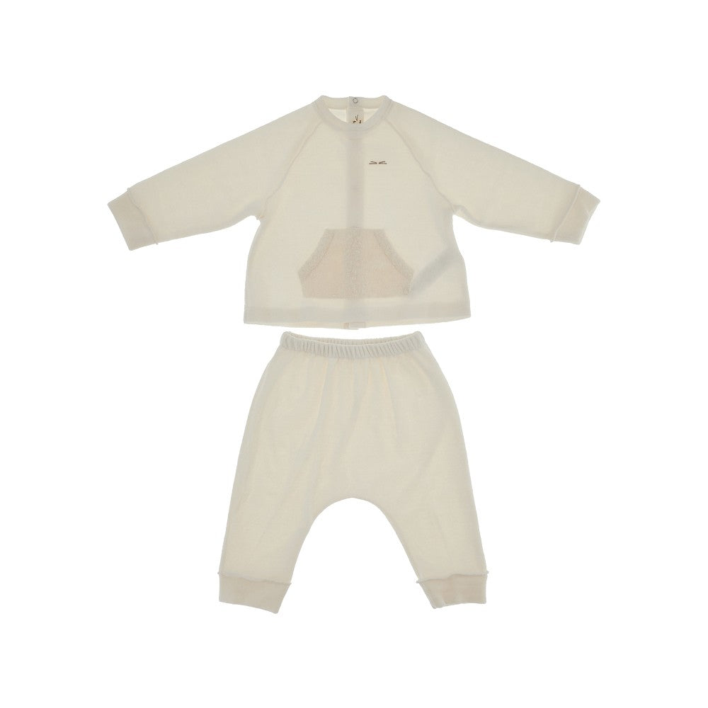Chenille two-piece set