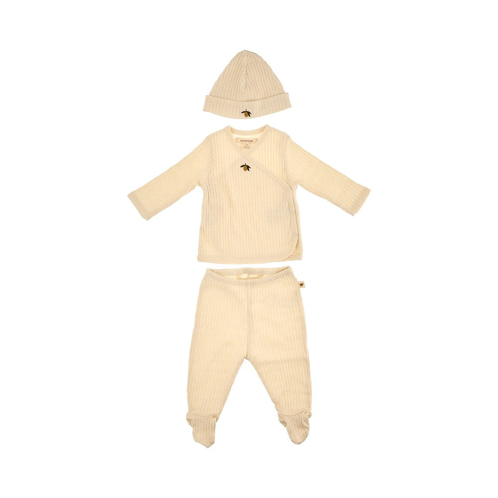 Organic cotton blend newborn gift set